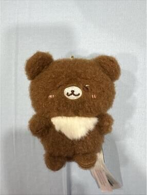 Rilak Kuma Chairoikoguma Koguma-Chan Plush Toy San-X Originals Keychain NWOT